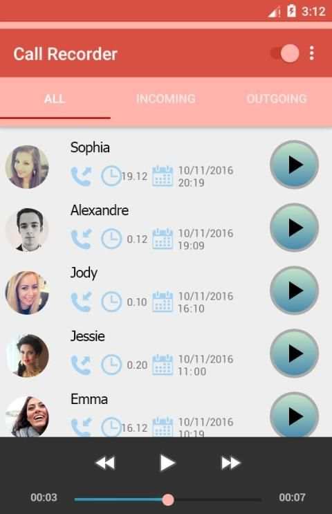 Call Recorder 2 تصوير الشاشة