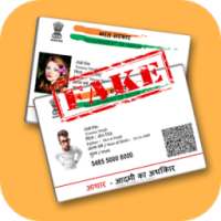 Aadhaar Card Maker Prank