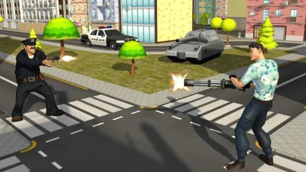 Grand City Crime Simulator स्क्रीनशॉट 1