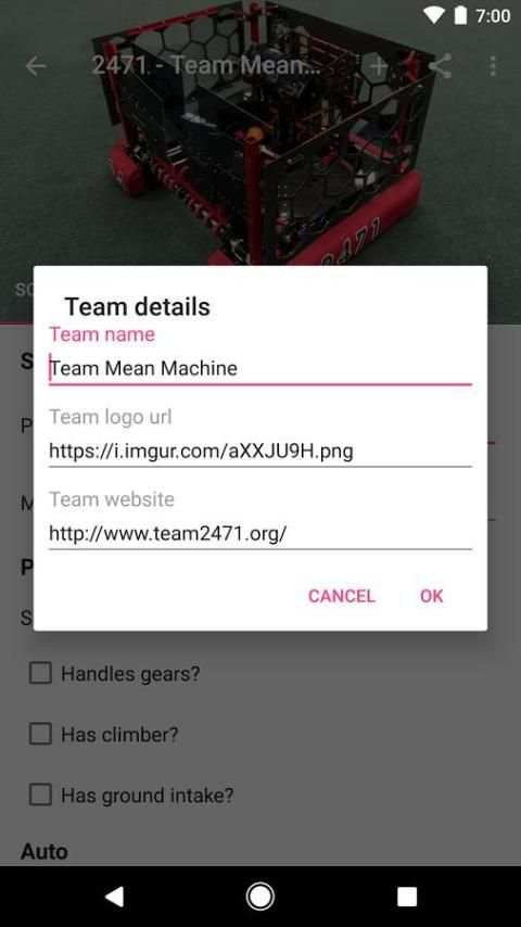 Robot Scouter - FRC Scouting स्क्रीनशॉट 5