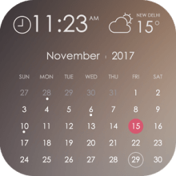 ikon Amber Weather Widget