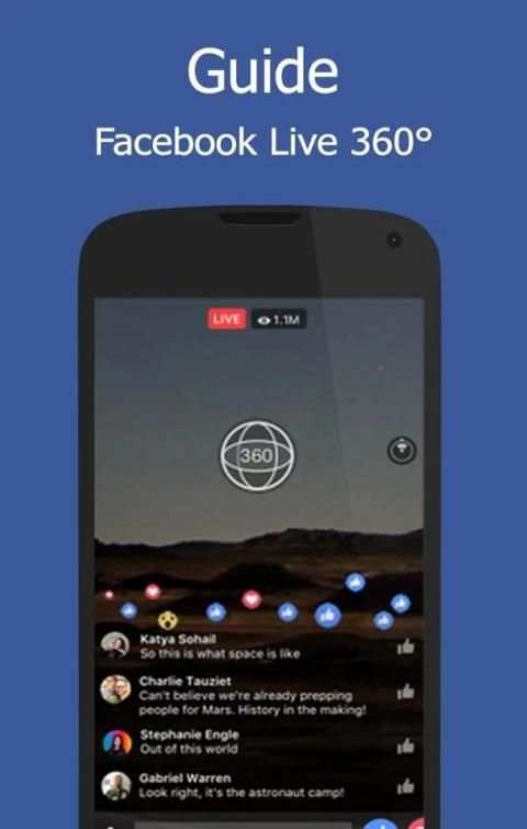 Guide for facebook live 360 1 تصوير الشاشة