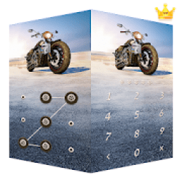 ikon AppLock Theme Motorcycle – Paid Theme