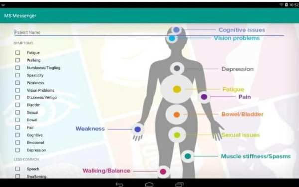 Multiple Sclerosis Messenger screenshot 3