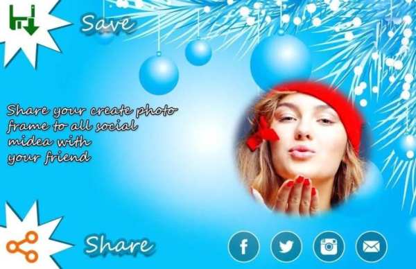 Christmas Photo Frame 2 تصوير الشاشة