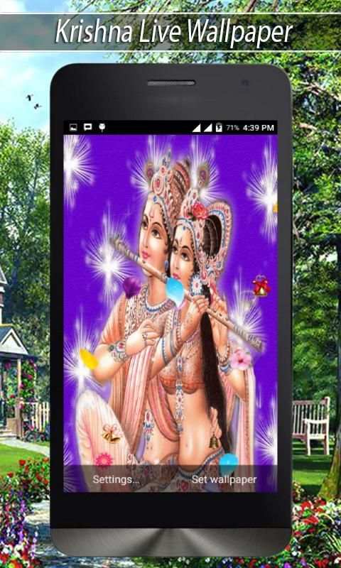 Krishna Live Wallpaper screenshot 3