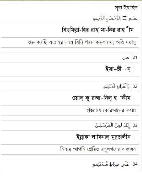 Surah Yasin - সূরা ইয়াসীন скриншот 3