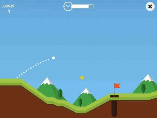 Mini Golf 2D скриншот 4