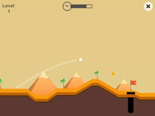 Mini Golf 2D скриншот 3