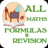 ALL MATHS FORMULAS
