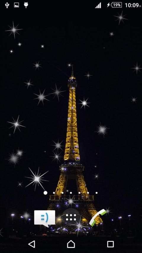 Paris Live Wallpaper скриншот 1