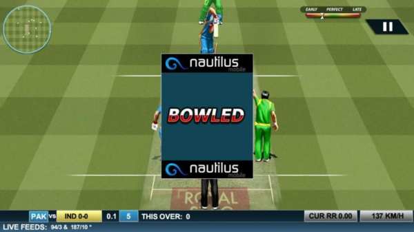 Cricket Games 2017 New 3D T20 скриншот 1