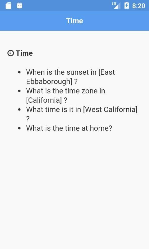 Commands for Google Assistant скриншот 8