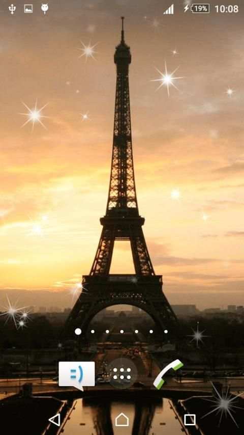 Paris Live Wallpaper скриншот 4