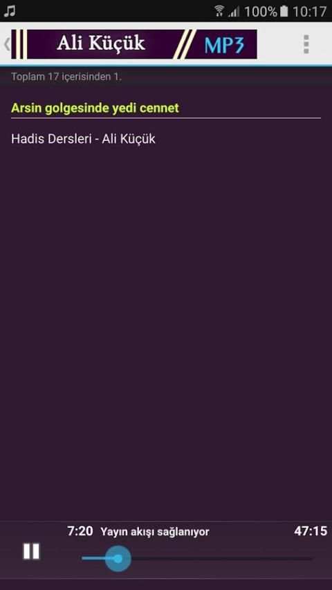 Hadis Dersleri - Ali Küçük Mp3 3 تصوير الشاشة