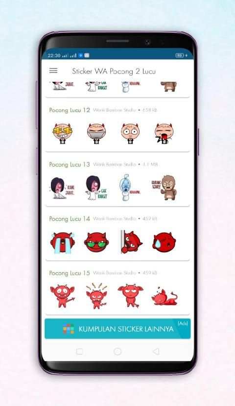 Stiker WA Pocong 2 Lucu screenshot 5