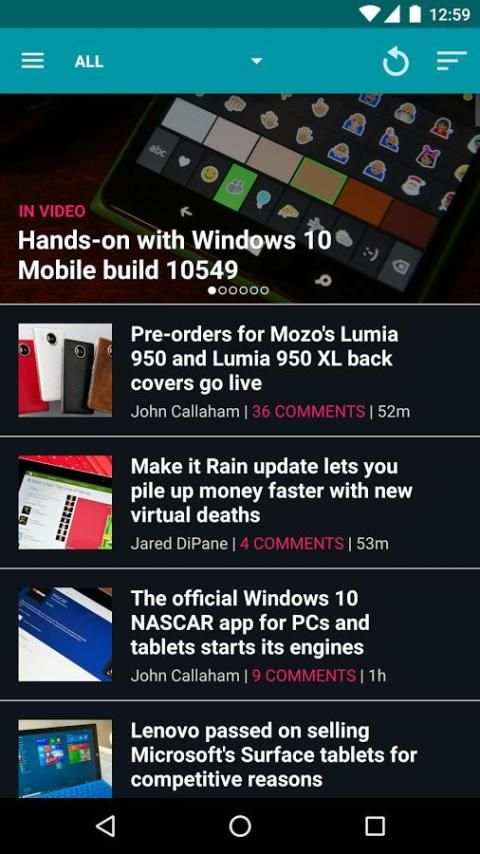 Windows Central — The app! 8 تصوير الشاشة