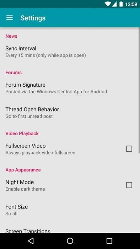 Windows Central — The app! 7 تصوير الشاشة