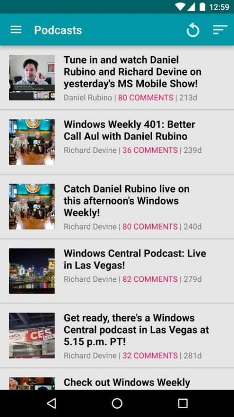 Windows Central — The app! 4 تصوير الشاشة