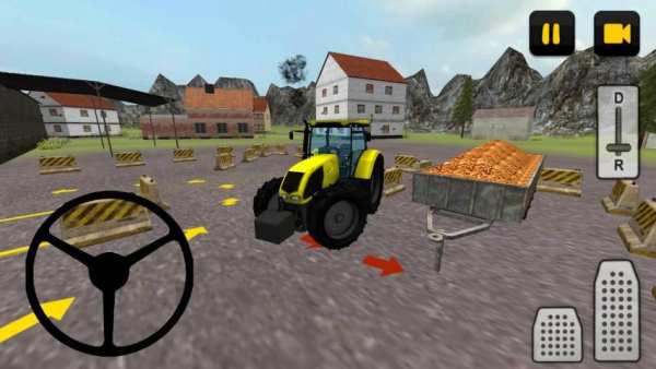 Tractor 3D: Potato Transport 2 تصوير الشاشة