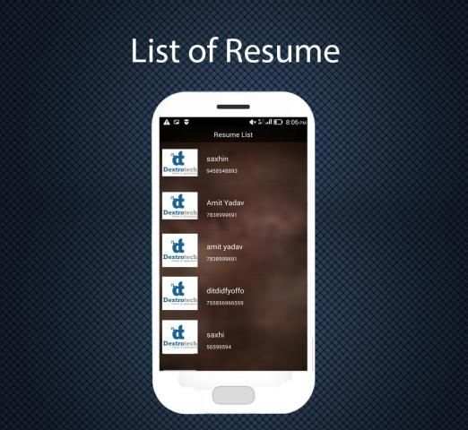 Professional Resume Maker скриншот 4