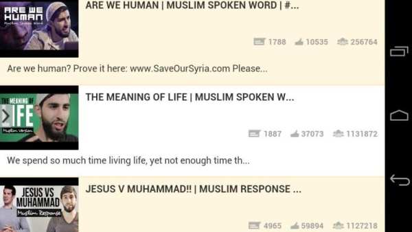 Talk Islam Youtube Videos screenshot 2