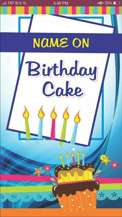 Mi Birthday cake - Name - Photo On Birthday Cake screenshot 6