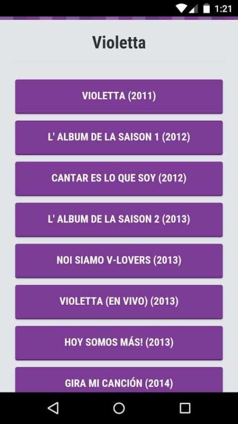 Violetta Music screenshot 9