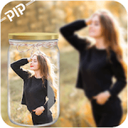 PIP Photo Camera Montage Editor आइकन