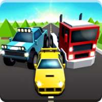 Block Car Racing 3D