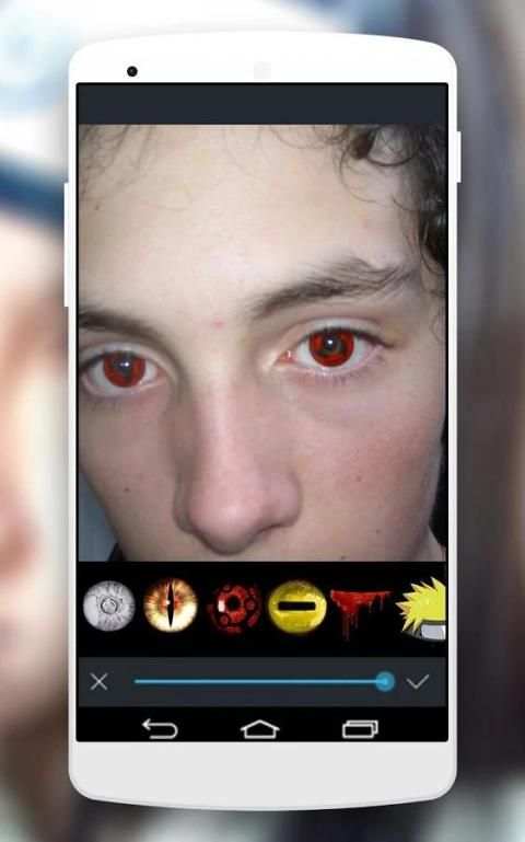 Kakashi-Sharingan Eyes Maker screenshot 4