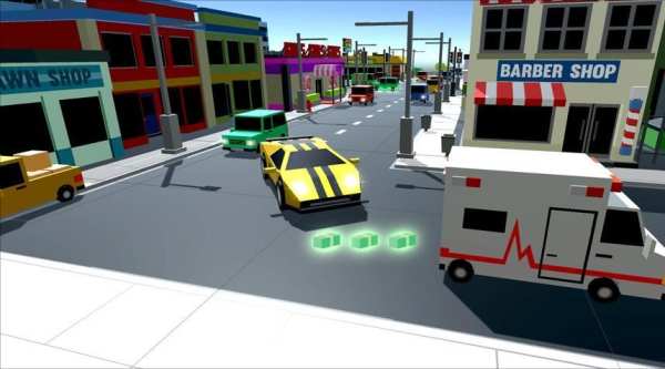 Гонки Блок Машин 3D скриншот 2