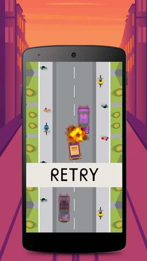 Сумасшедший Road Rash скриншот 1