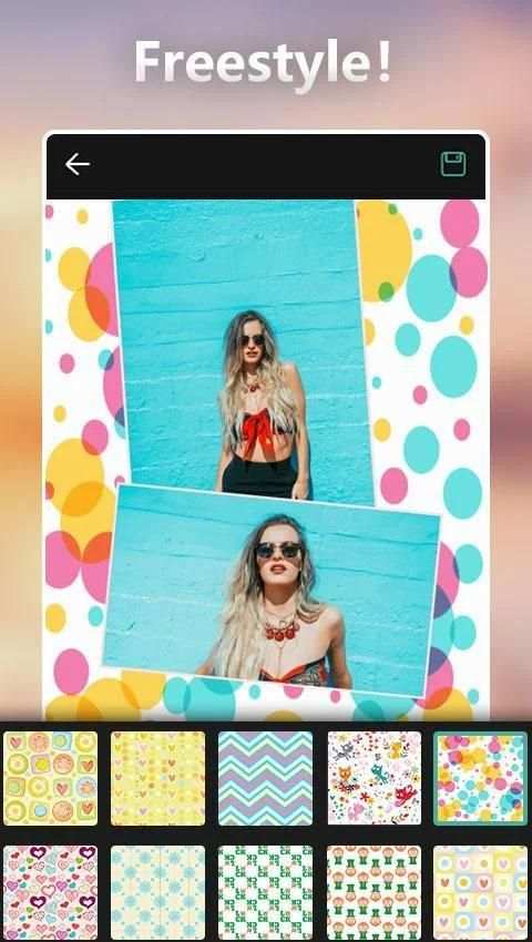 Pic Collage Maker- Blur Background Photo Edit Grid screenshot 3