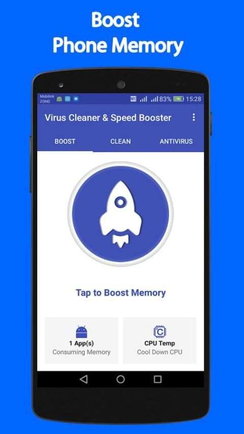 Virus Cleaner & Speed Booster 7 تصوير الشاشة