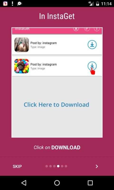 Downloader Tool for Instagram screenshot 4