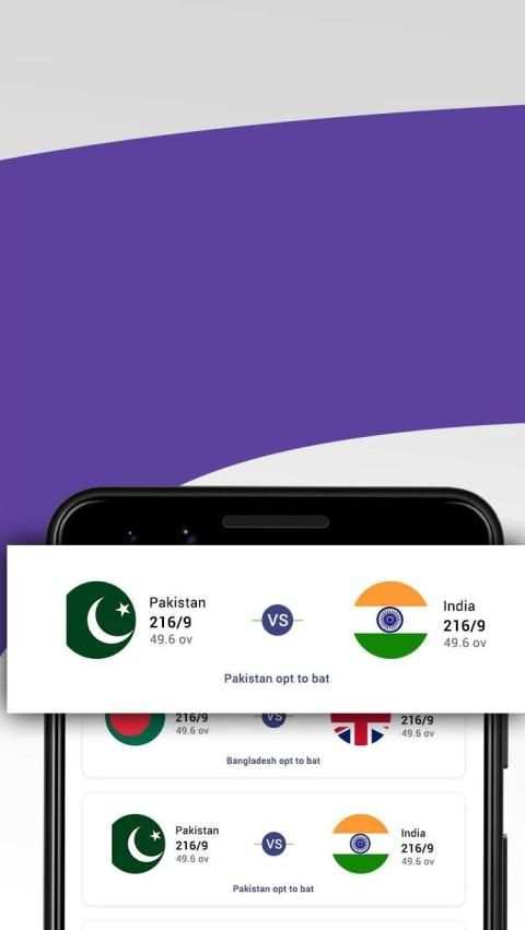 Live Cricket : Cricket Match Live Score screenshot 3