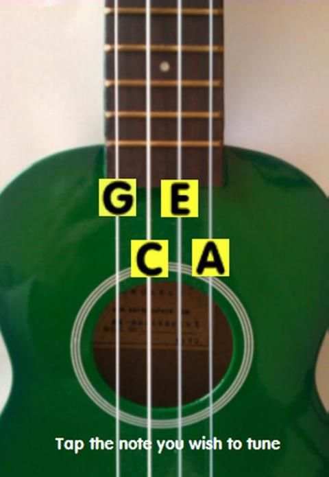 Ukulele Tuner скриншот 1