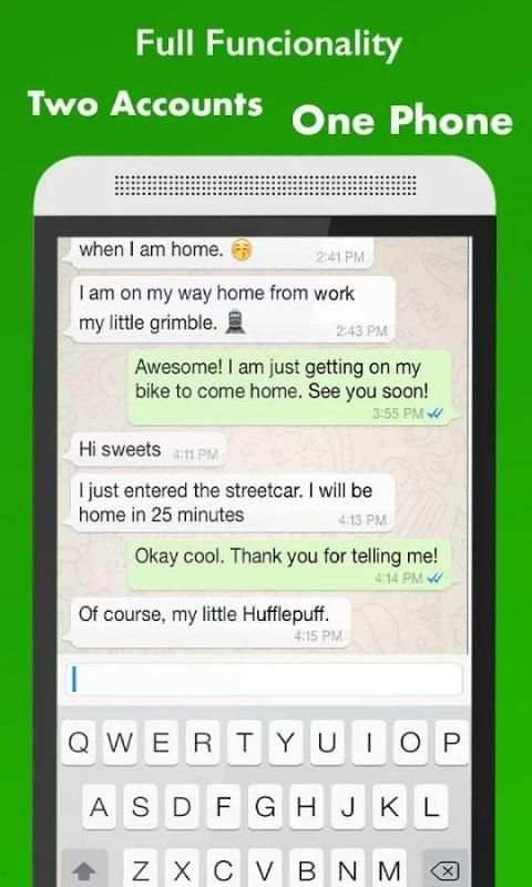 WhatsPad Messenger screenshot 1
