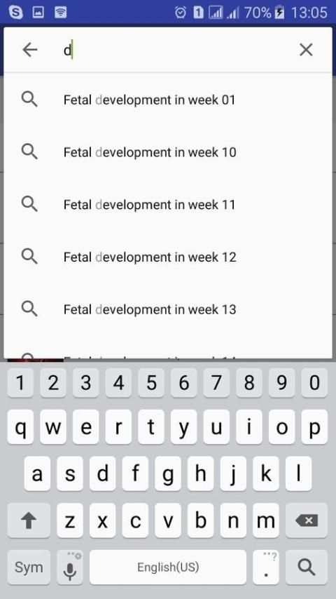 Pregnancy week by week स्क्रीनशॉट 2