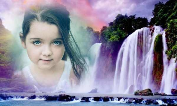 Waterfall Photo Frames 1 تصوير الشاشة
