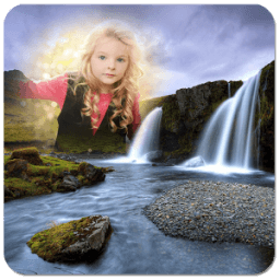 Waterfall Photo Frames أيقونة