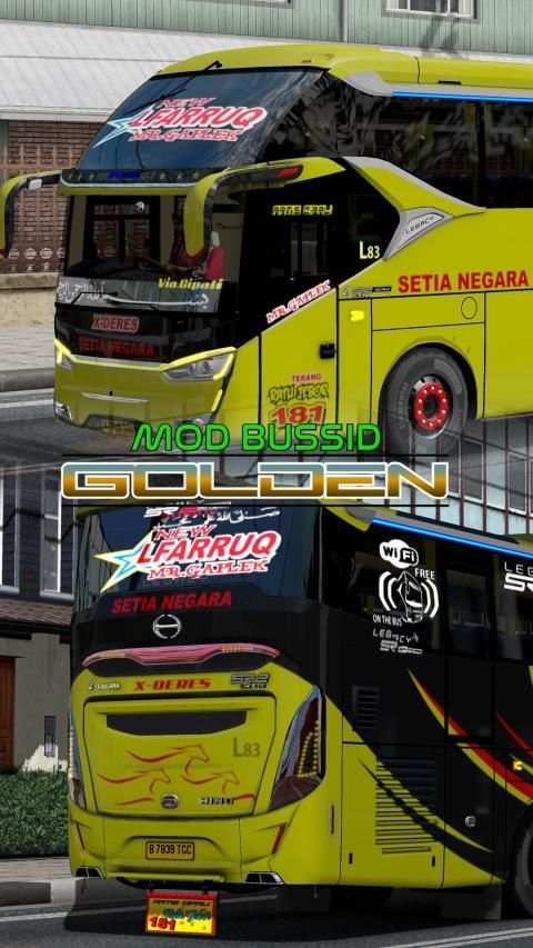 Mod Bussid Golden स्क्रीनशॉट 8