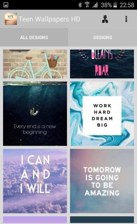 Teen Wallpapers HD 3 تصوير الشاشة