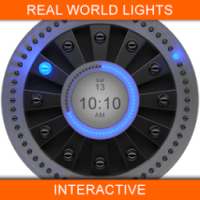 Real LED Luxury Watch Face