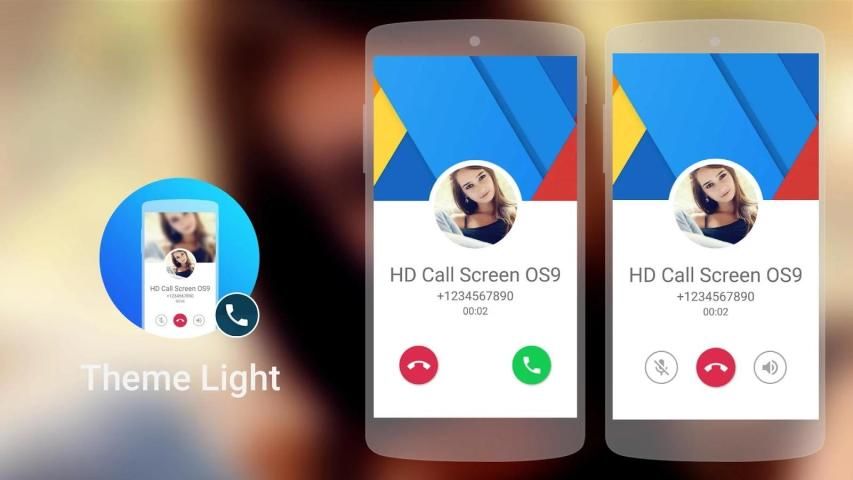Call Screen Theme Light स्क्रीनशॉट 1