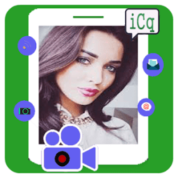 Free icq Video Call chat Rec أيقونة