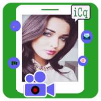 Free icq Video Call chat Rec أيقونة