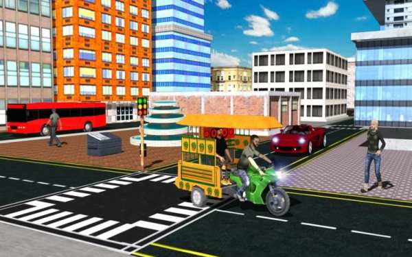 Tuk Tuk Chingchi Rickshaw Sim screenshot 1