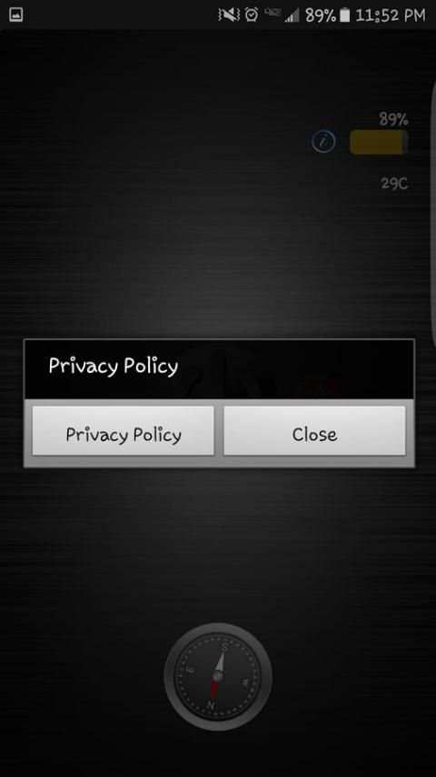 Flashlight for Samsung Galaxy скриншот 1